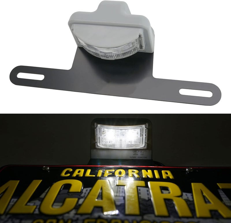 DUTUO LED License Plate Light for Trailer RV Trucks UTV ATV Lorry Boat Number Plate Lamp Trailer Light Waterproof License Tag Lights [+Bracket Mount] - Image 1